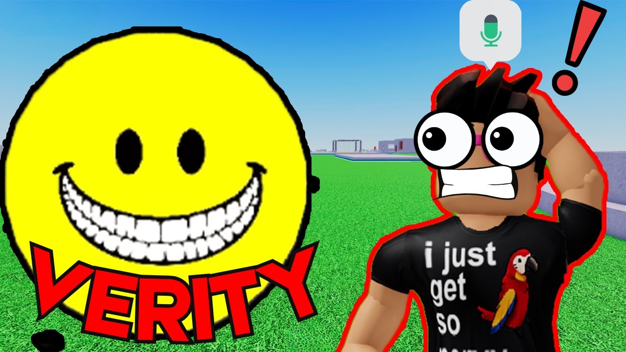Троллинг в образе VERITY в ROBLOX!