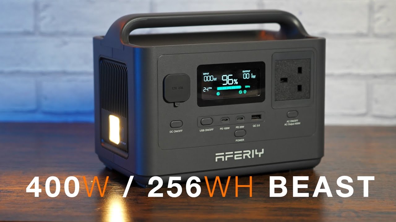 Обзор быстрозарядной электростанции AFERIY PO40 400W