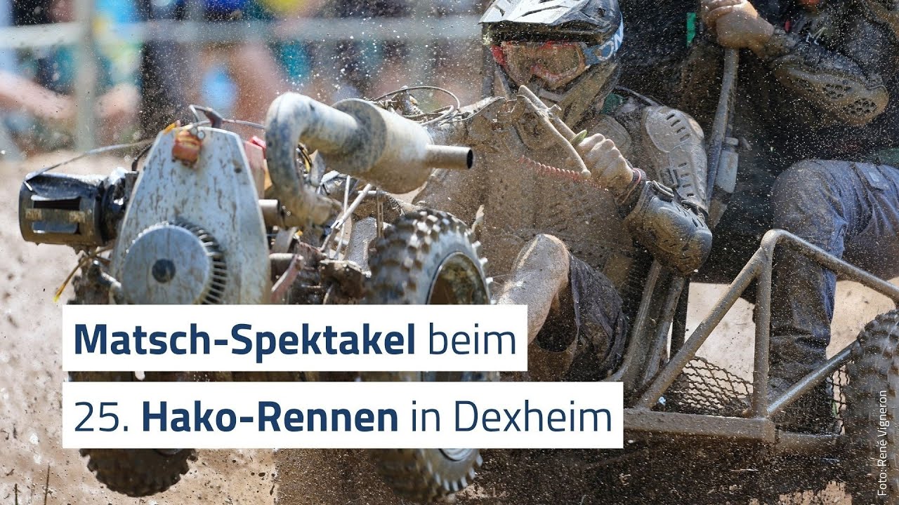 Schlammschlacht: 25. Hako-Rennen in Dexheim