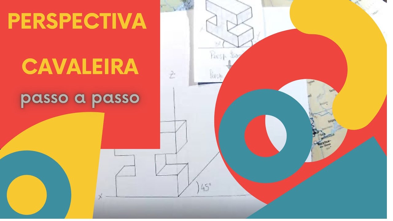 PERSPECTIVA CAVALEIRA passo a passo