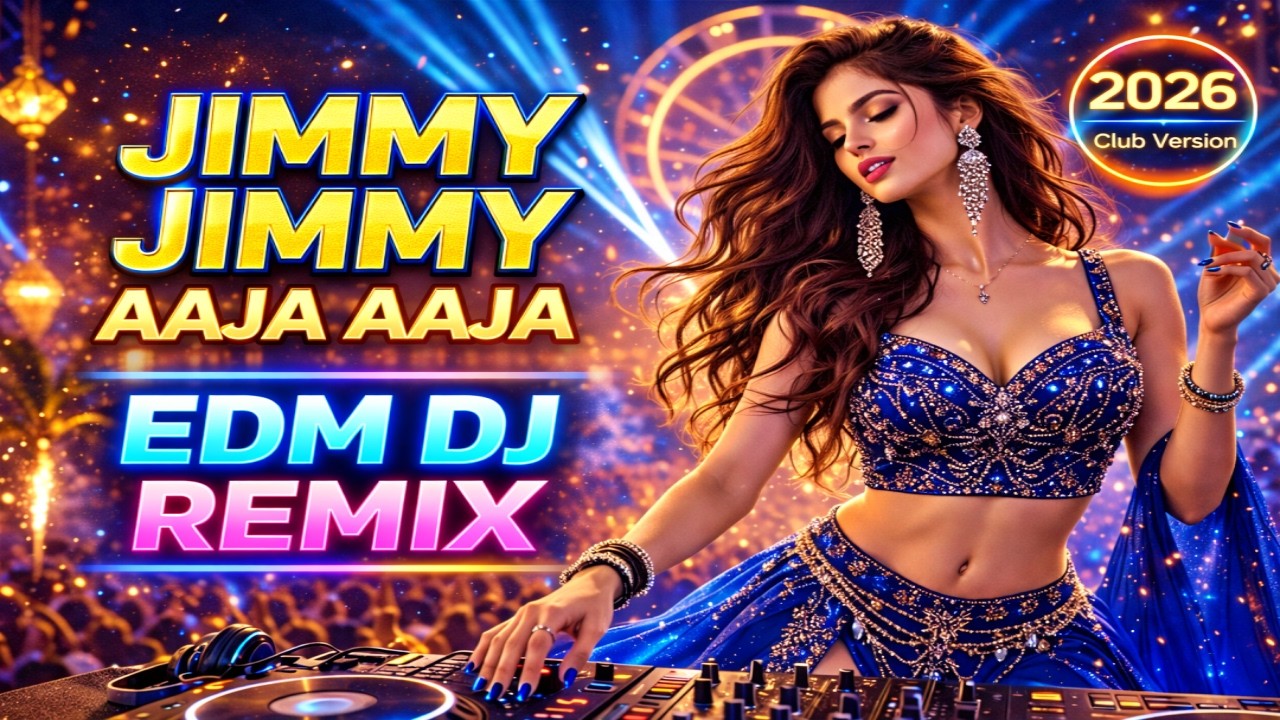 Jimmy Jimmy Aaja Aaja | EDM DJ Remix 2026 🔥 Bollywood Club Anthem | Ultra HD Concert Vibe