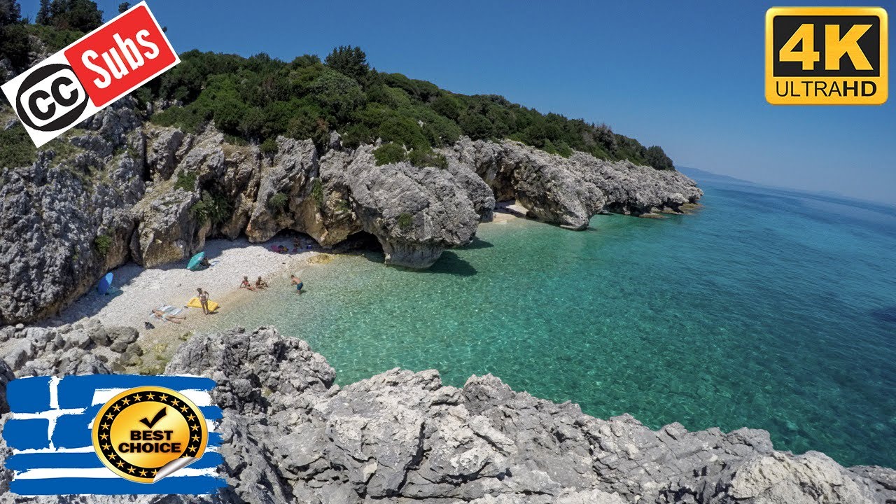 Kefalonia top 40 beaches 4k