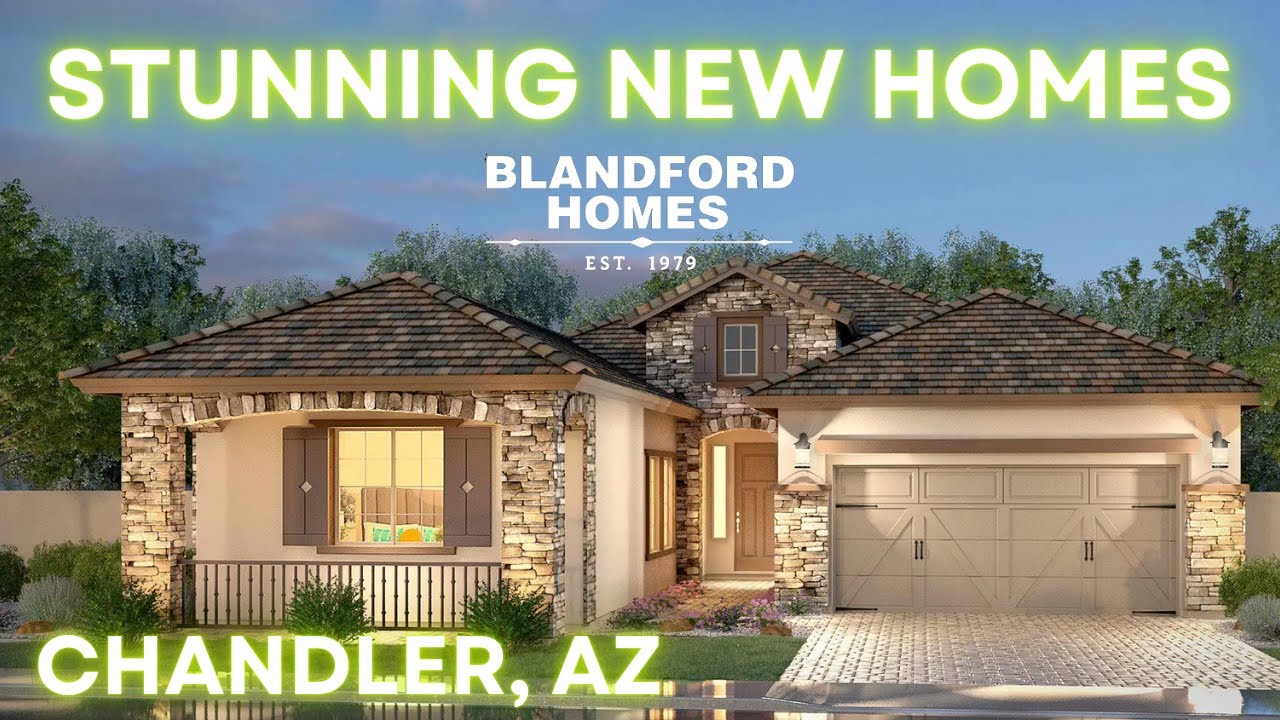 New Chandler Arizona Homes [Blandford Homes | Earnhardt Ranch | Living in Arizona]