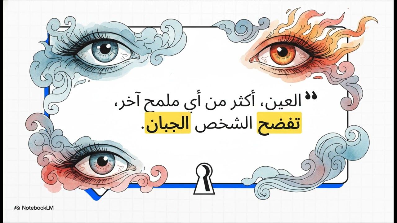 كشف الجبان  فن الفراسة