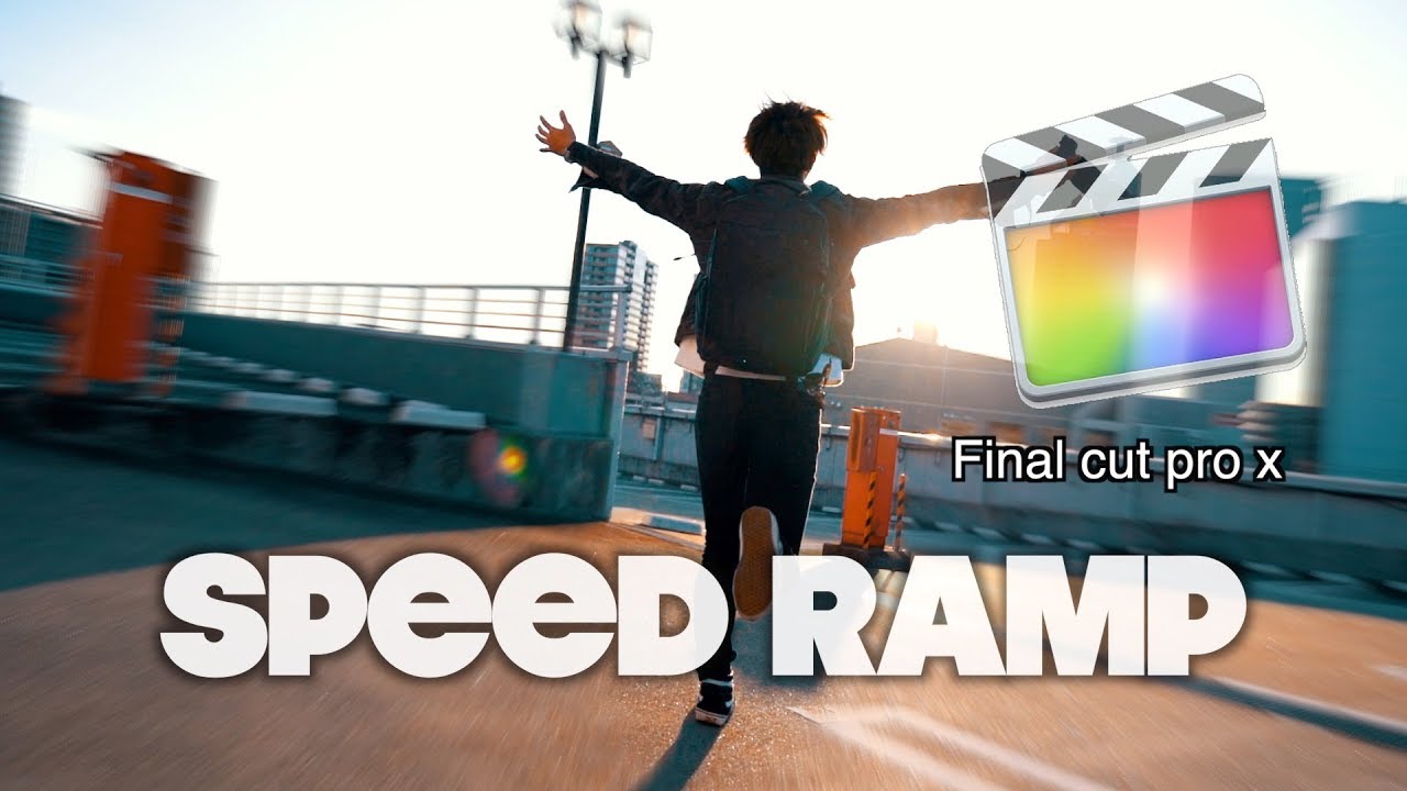 ファイナルカットプロ  Speed Ramp エフェクト!!【Final Cut Pro x】