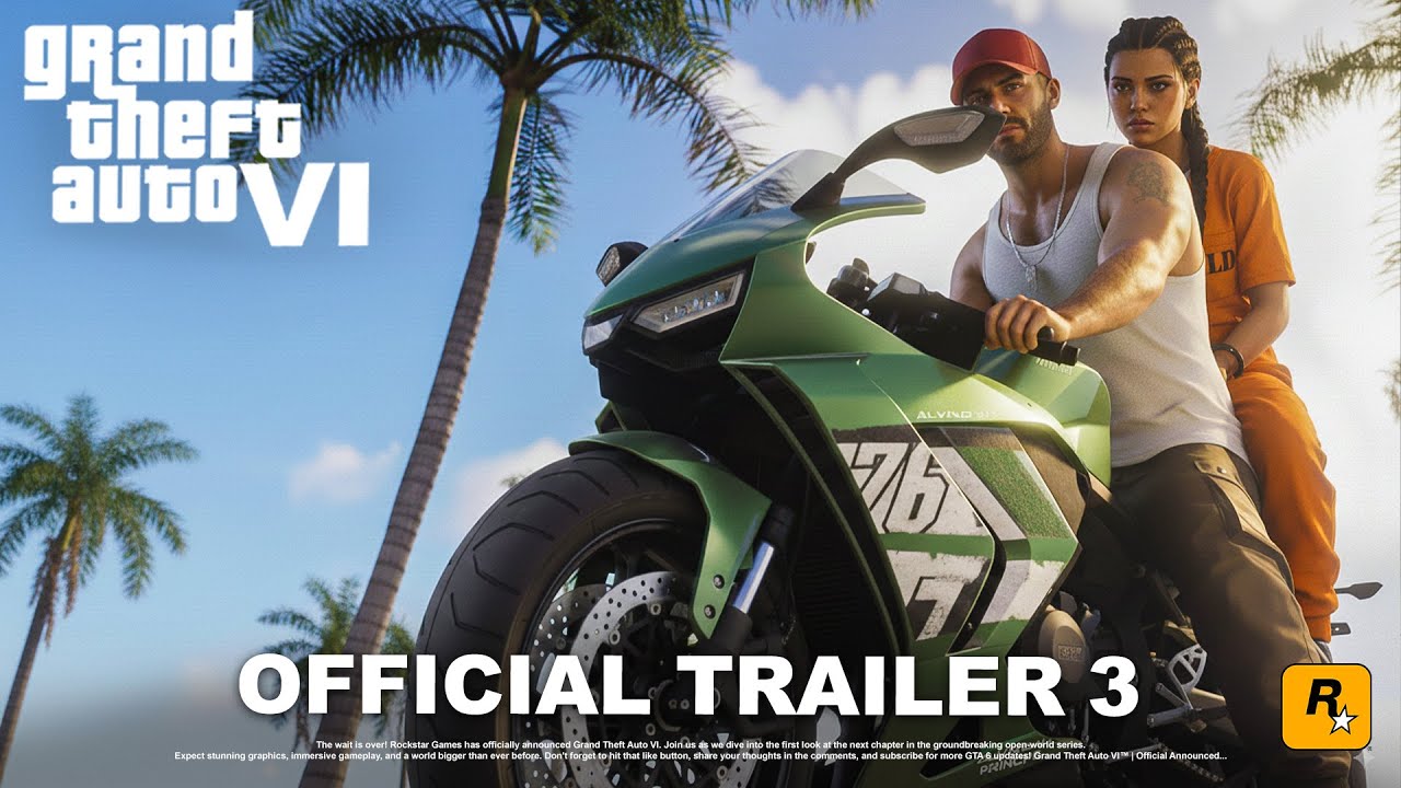 GTA 6 OFFICIAL TRAILER 3 - NEW GAMEPLAY MISSION