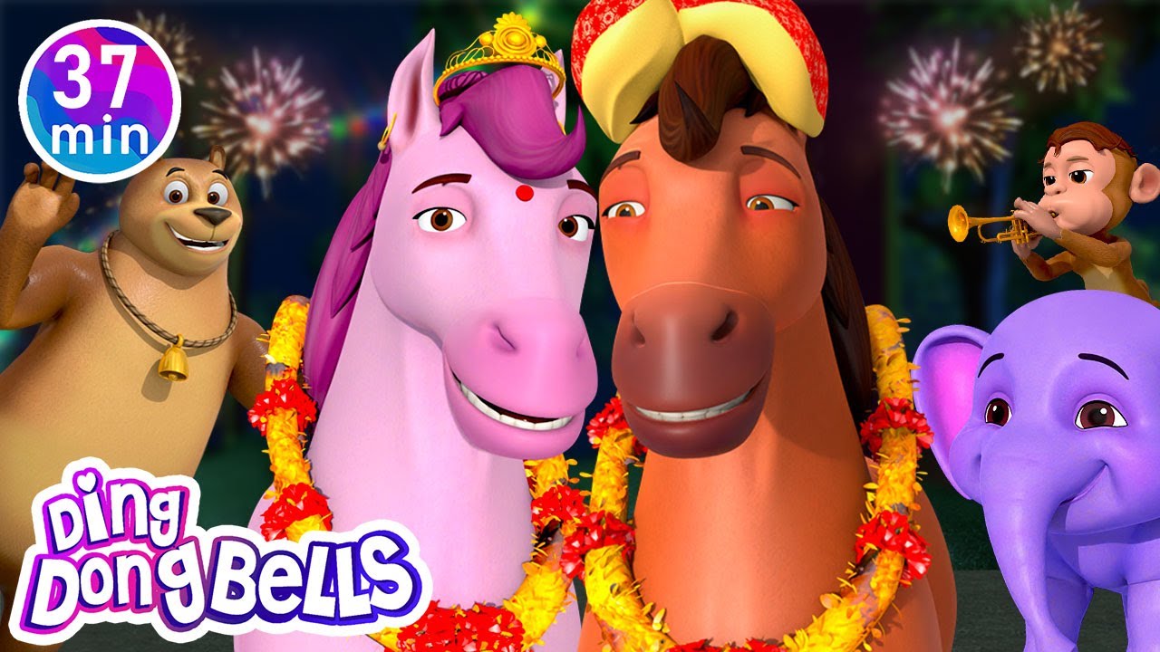 Ghode Ki Shadi + 5 More Hindi Nursery Rhymes | Best of Ding Dong Bells