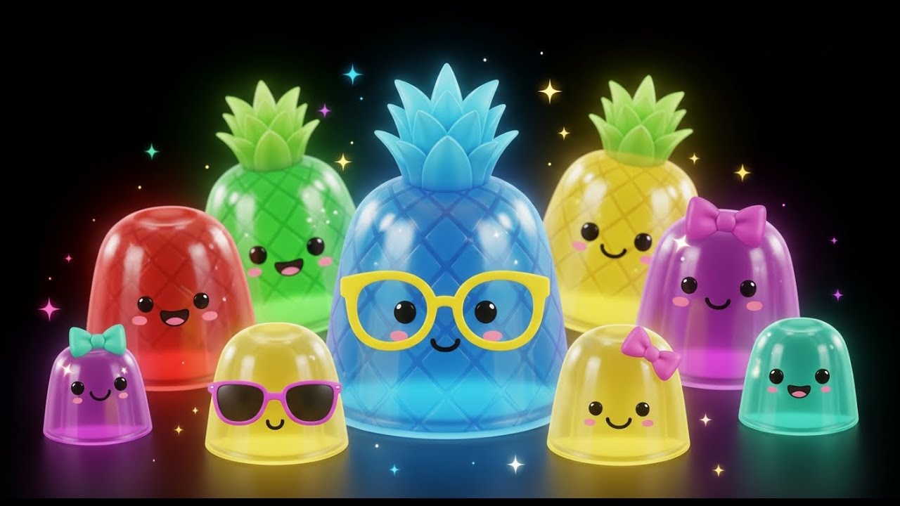 Baby Sensory Color Magic | Fruit Dance | Soothing Visuals & Soft Music