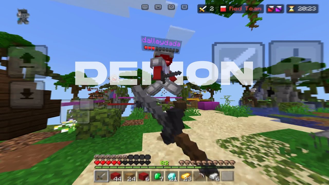Destroying Everyone In Hive Bedwars ( Unnicked )
