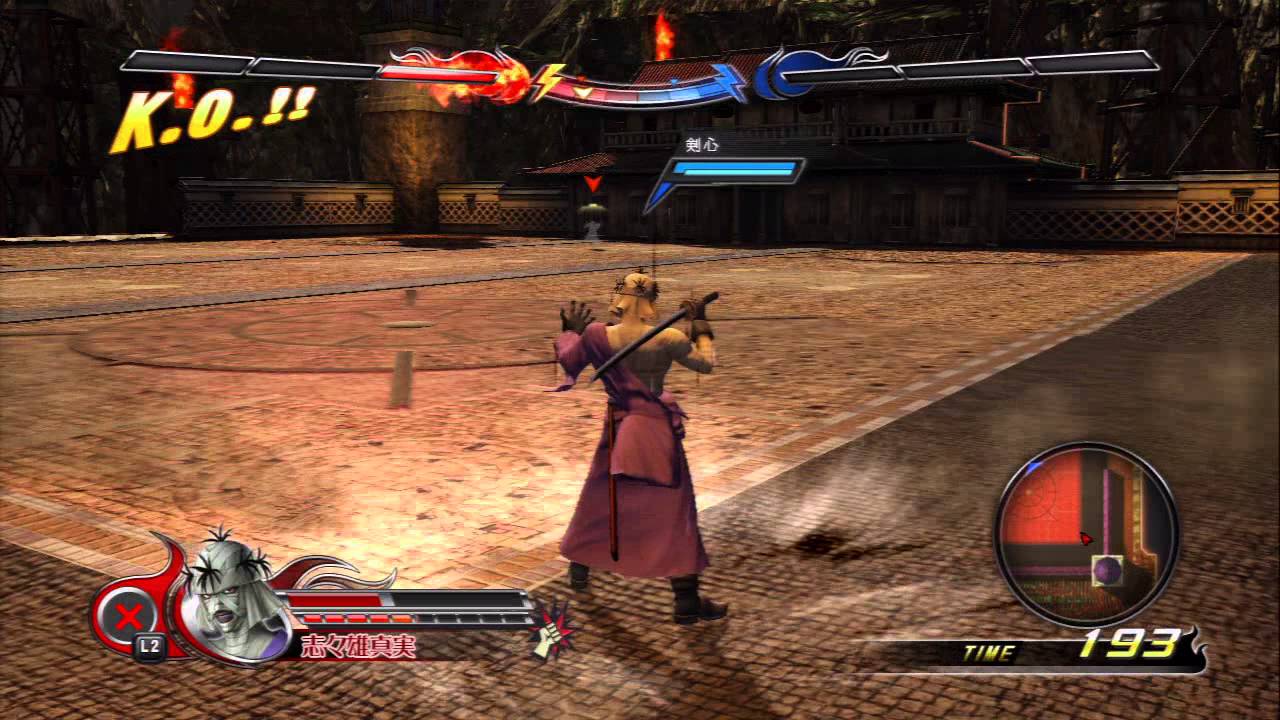 J Stars Victory VS Makoto Shishio VS Kenshin Himura
