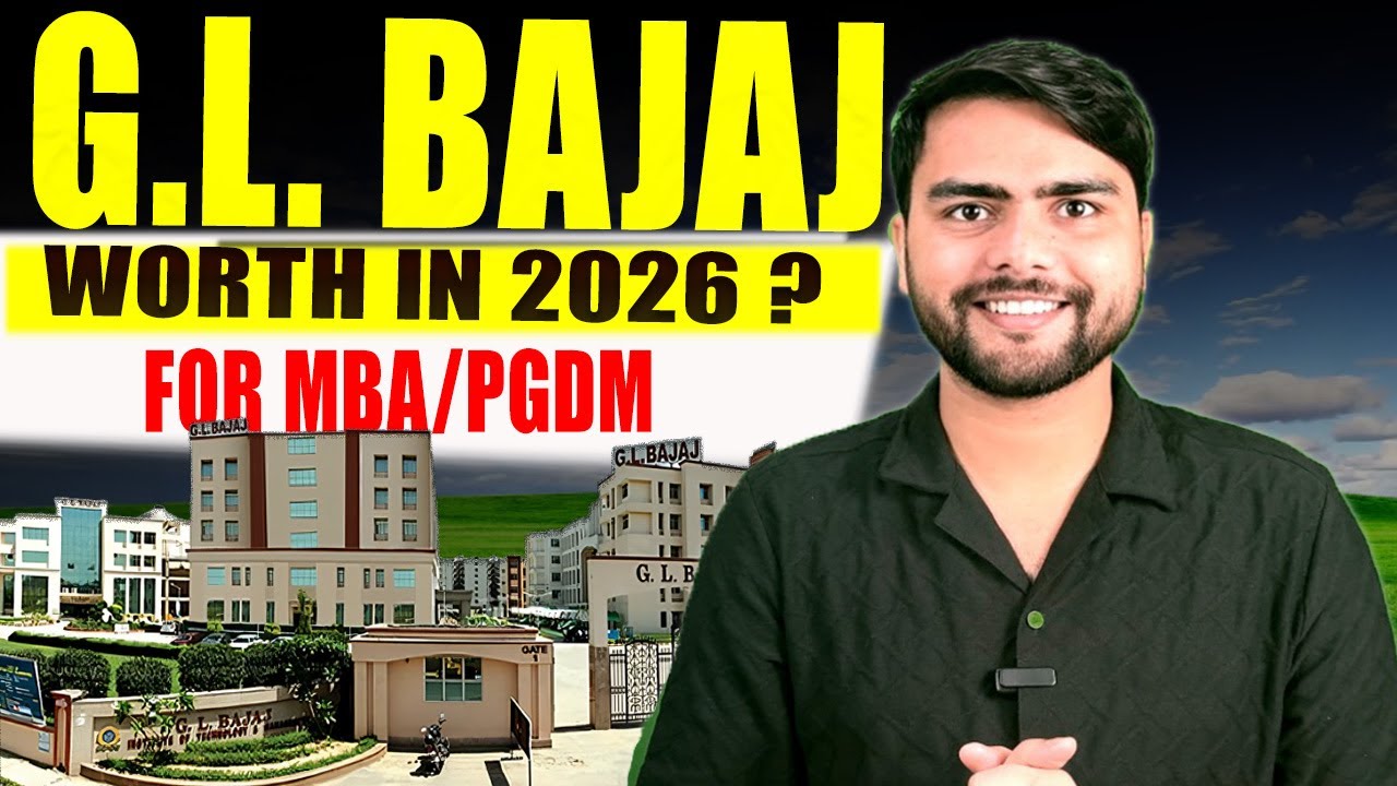 GL Bajaj Greater Noida Worth It in 2026? 🤔 | Fees, Placements, ROI & Honest MBA Review ✅