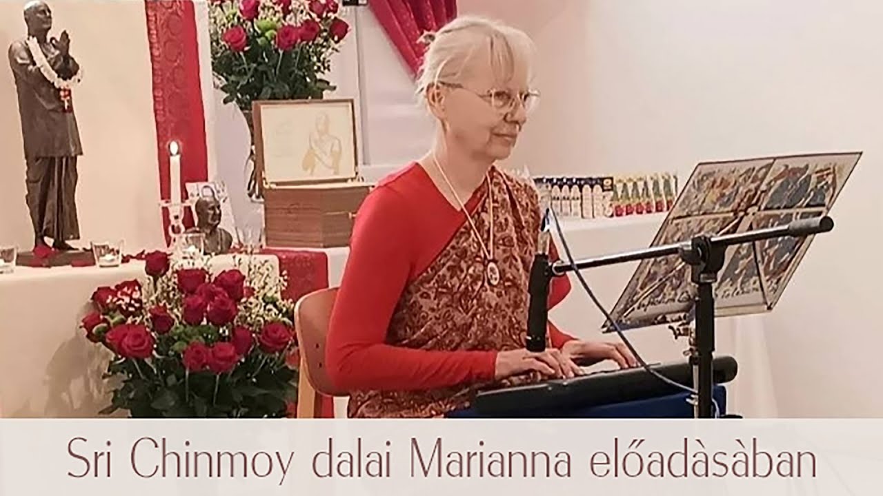 Sri Chinmoy dalai Marianna előadásában - Szintetizátor és ének