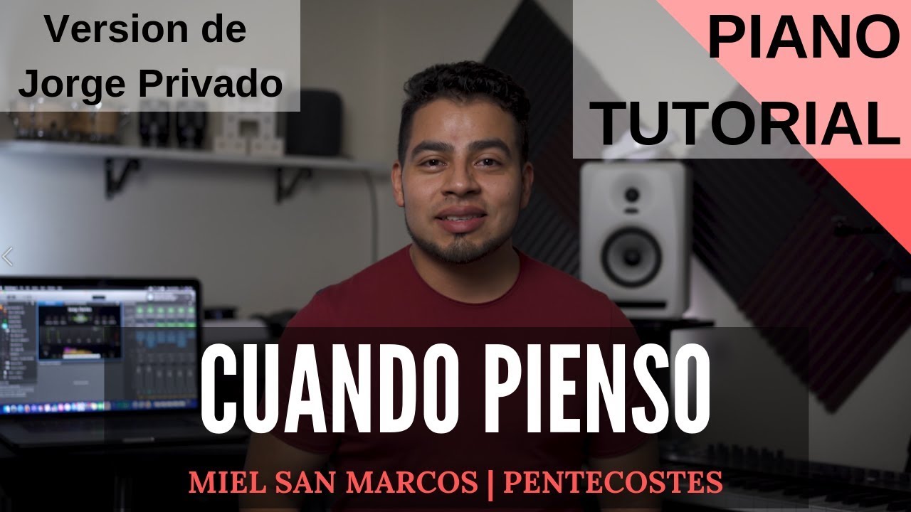 Cuando Pienso | Piano Tutorial (version de Jorge Privado)