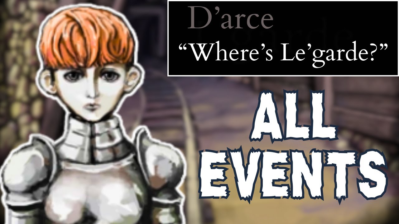 All D'arce / Knight Interactions & Events - Fear & Hunger