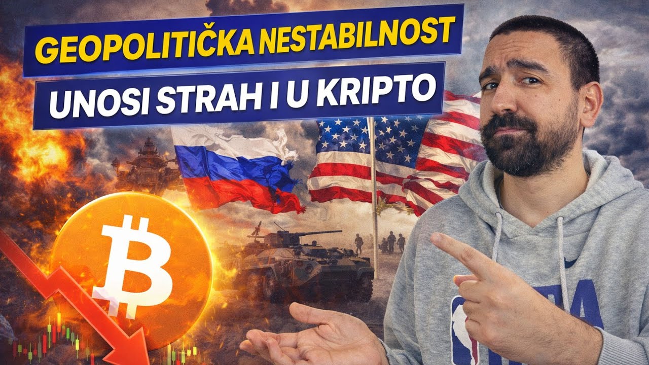 GEOPOLITIČKA NESTABILNOST UTIČE I NA BITCOIN