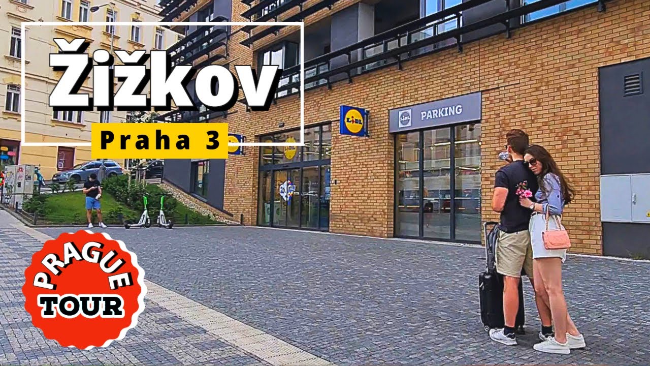 #Жижков - Прага 3. Пешеходная экскурсия по Праге, Чехия.