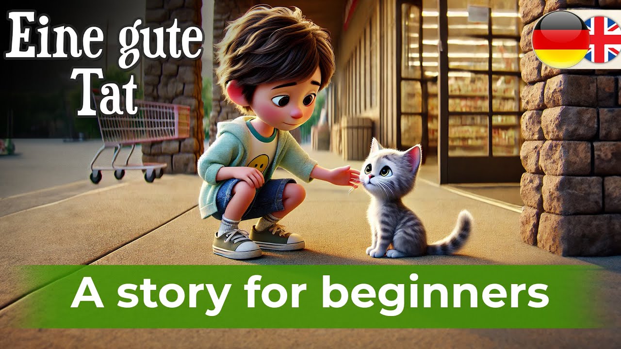 BEGIN LEARNING GERMAN with a Simple Story (A1-A2)