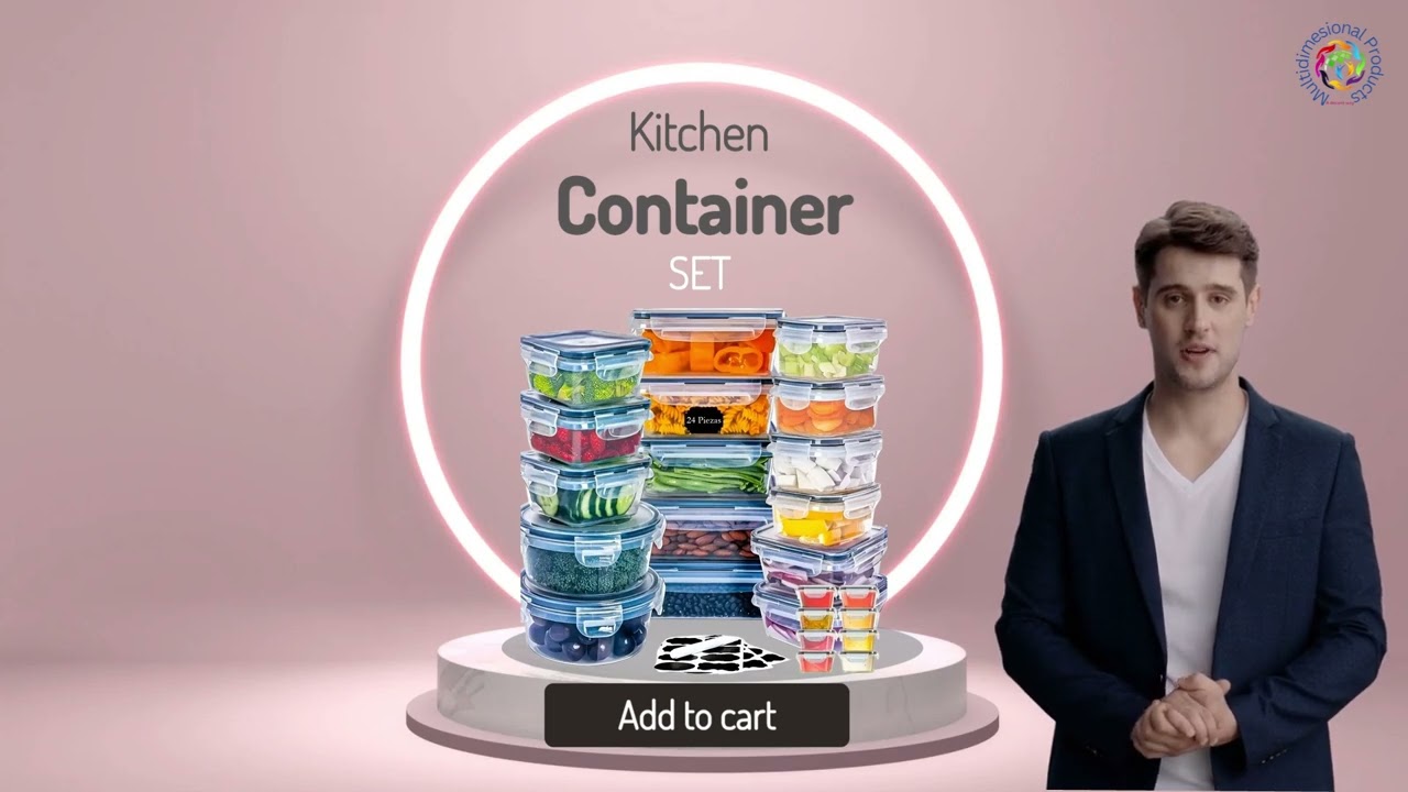 Transform Your Kitchen with THESE Leakproof Containers! #KitchenOrganization #FoodStorage #MealPrep