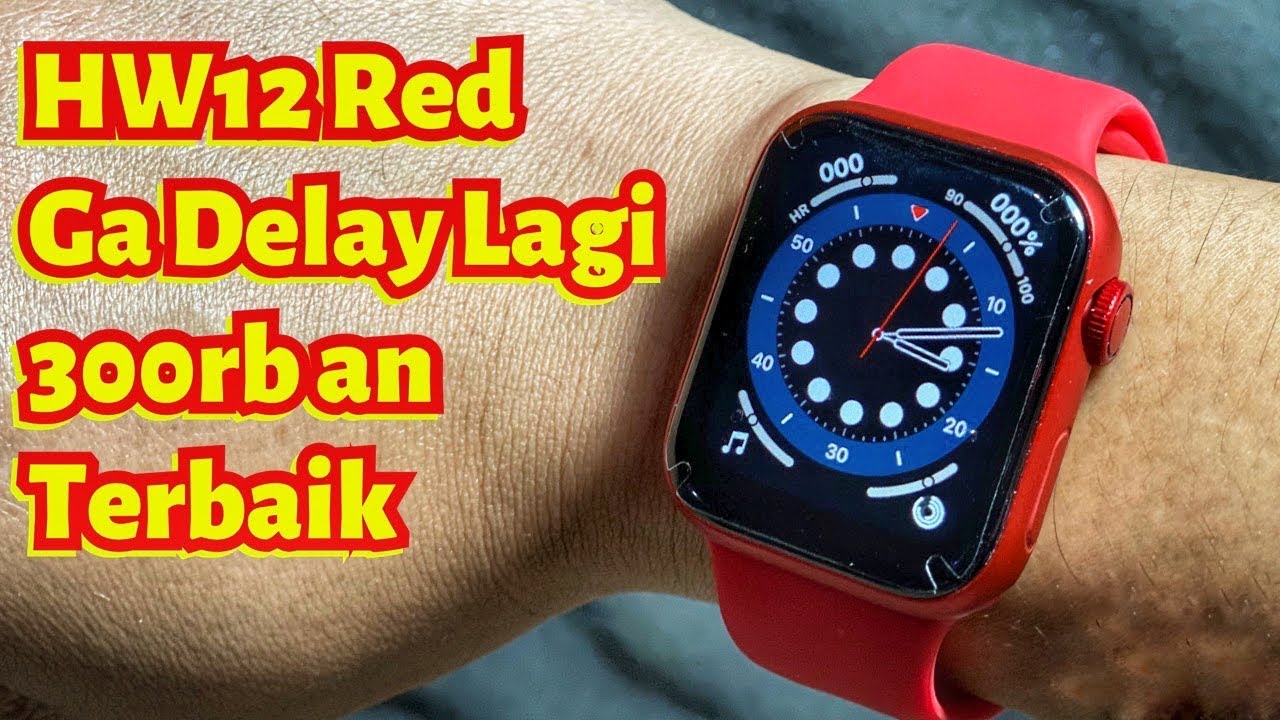 Iwo HW 12 Smartwatch paling mirip apple watch series 6