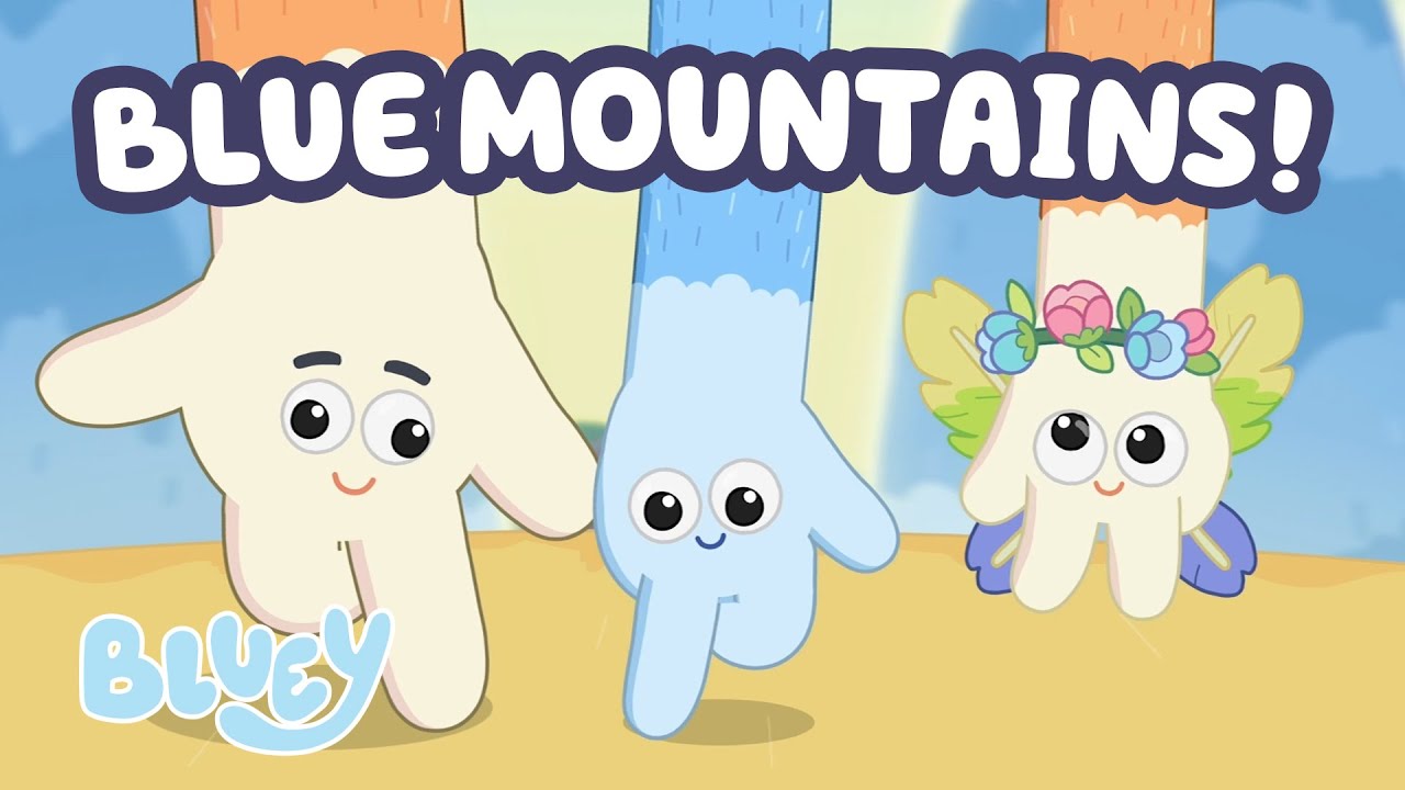 Blue Mountains Hands Puppets! 💙 🖐 | Bluey Episode Story and Many More Wonderful Moments ⭐️ | Bluey