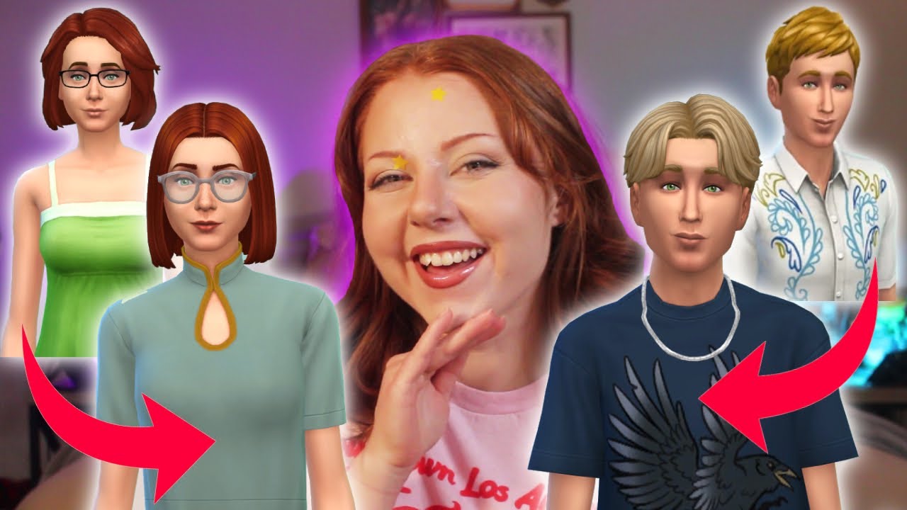 Fixing Base Game Townies Because... Someone Had To 😬 | Sims 4 Makeovers!! (NO CC)
