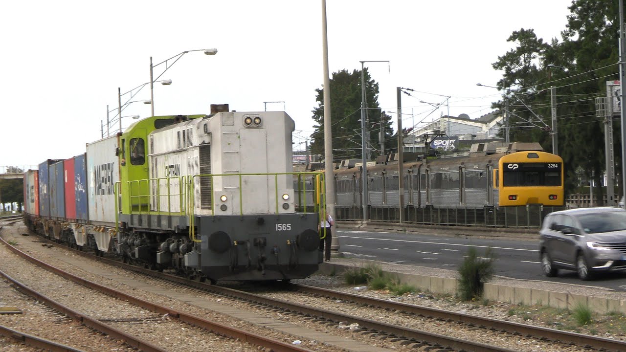 MLW 1563 e 1565 Captrain nas Docas de Alcântara e Campolide - Aug e Oct 2025