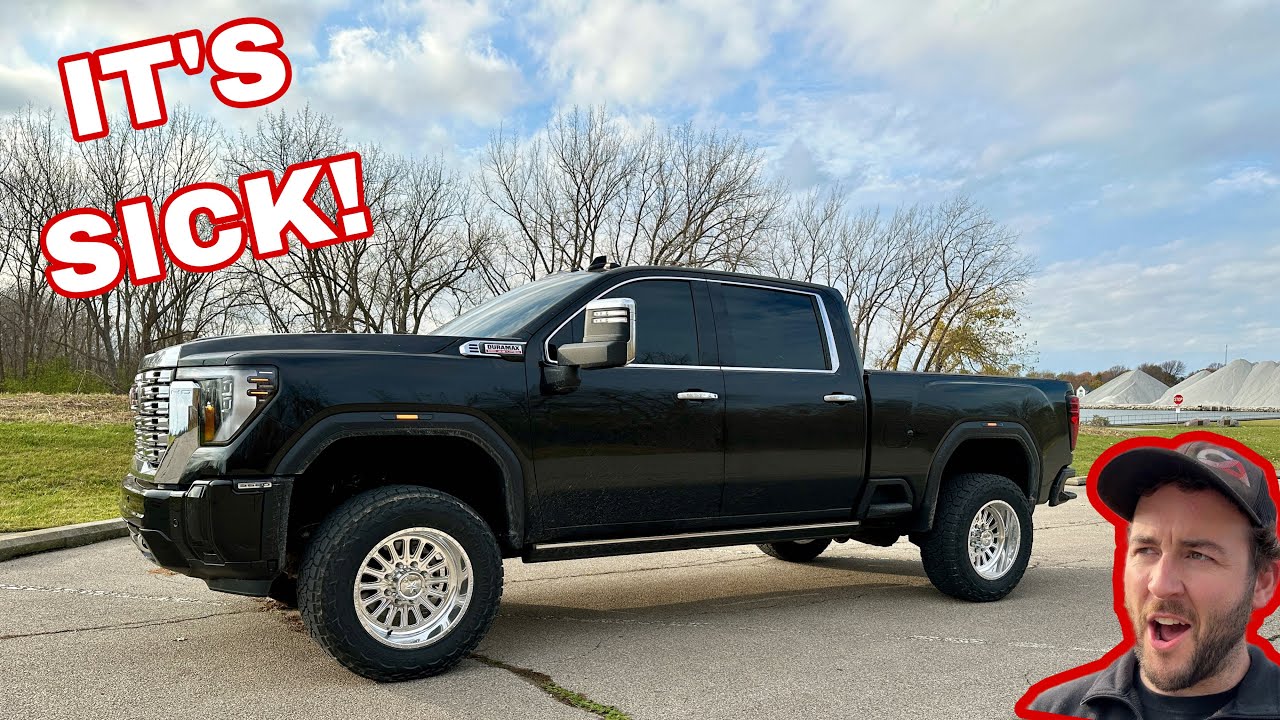 Denali Duramax 2024 года — ПОДЪЁМ! Полная установка комплекта выравнивания подвески Suspension Maxx