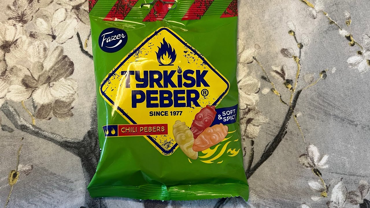Tyrkisk peber, chili pebers vingummier