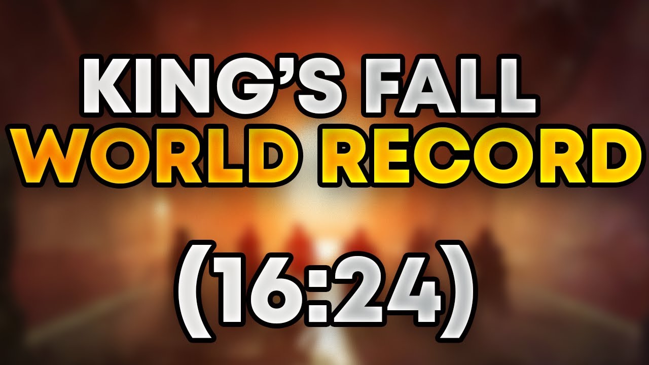 King's Fall Speedrun WORLD RECORD! (