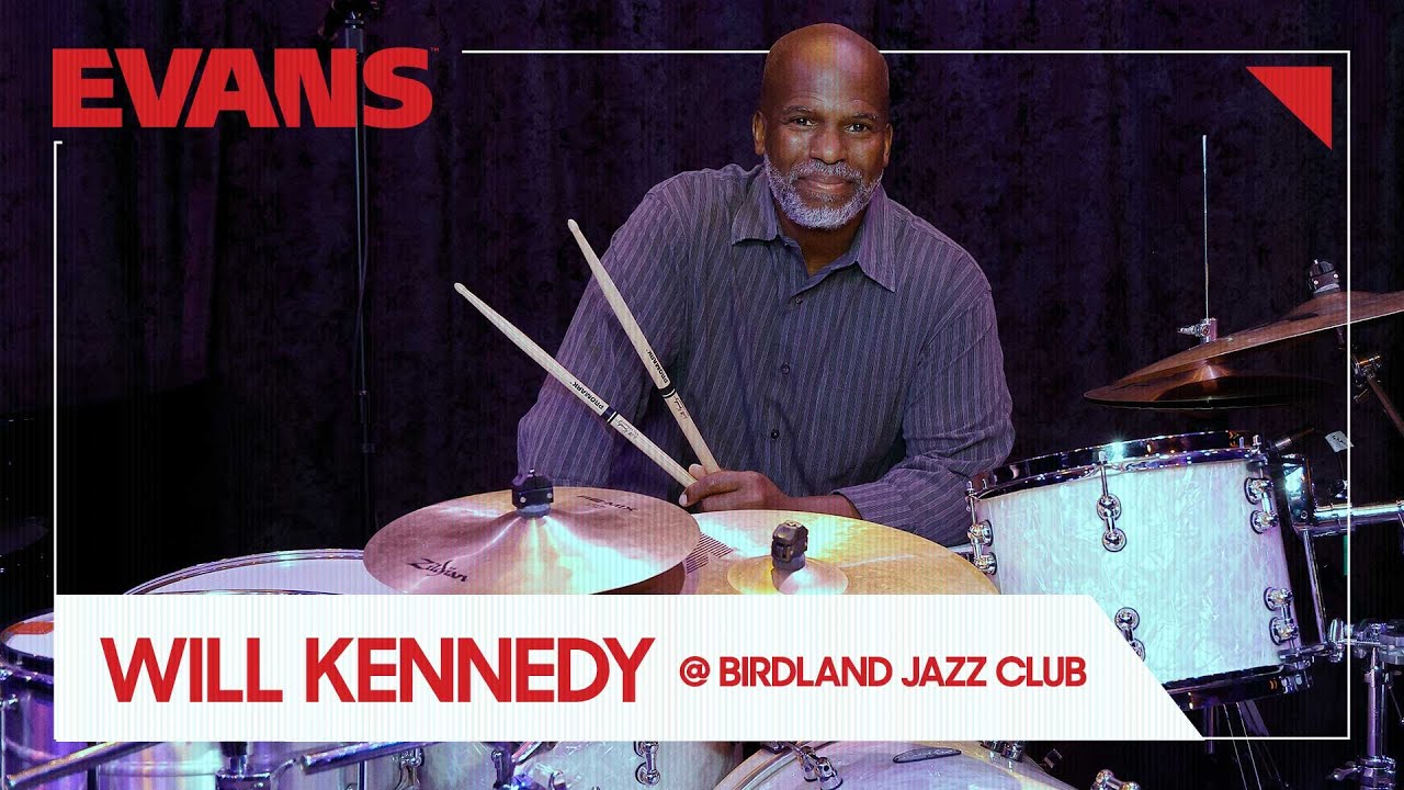 Will Kennedy in Conversation at Birdland Jazz Club | EVANS Drumheads