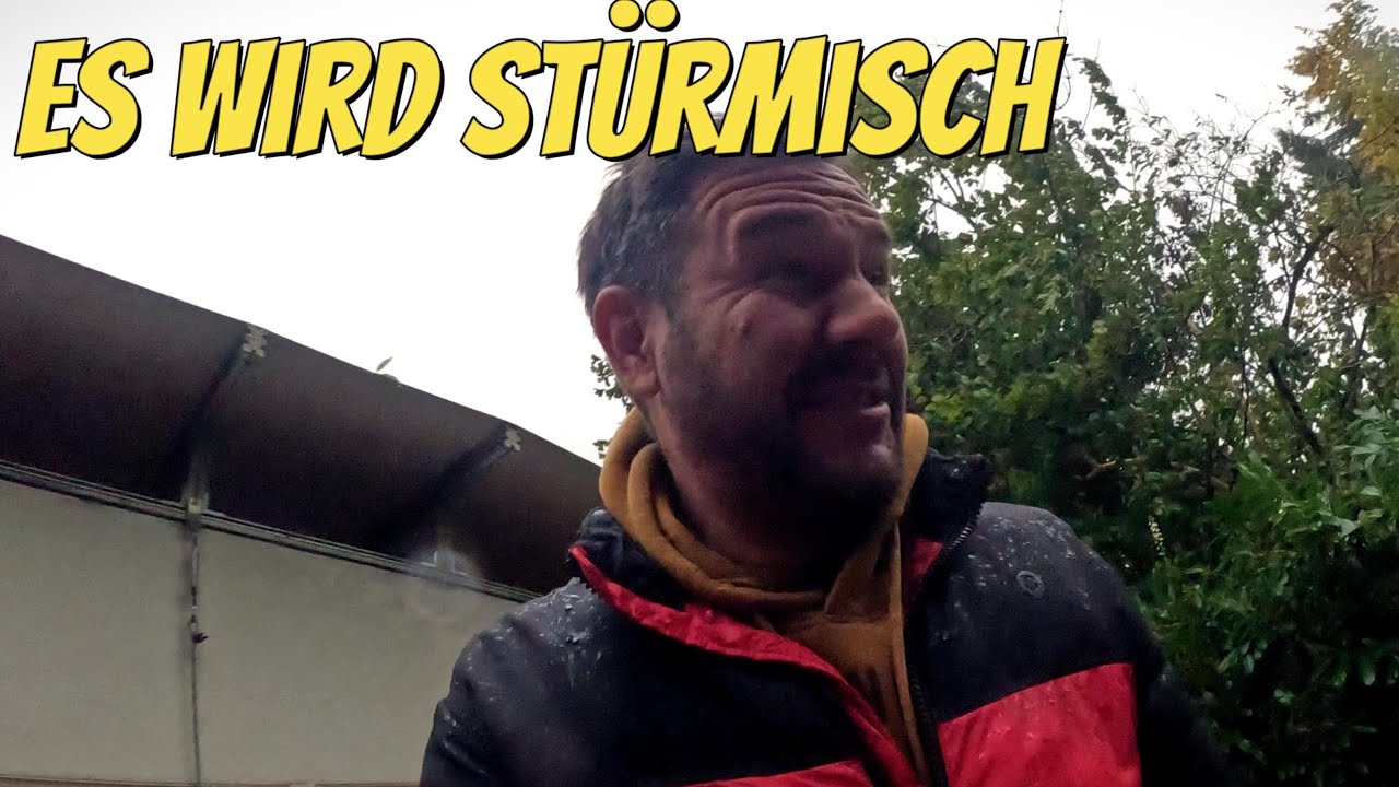XXL-Wochenende TEIL 2 -   STURMWARNUNG  am Campingplatz