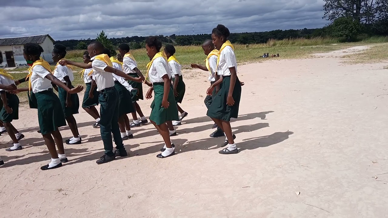Pathfinder drill demonstration#### Kasama central mission district,,,,Musenga SDA church