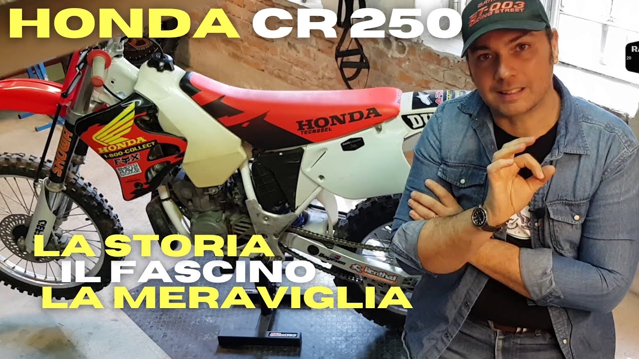 Honda CR 250 2t: storia e caratteristiche
