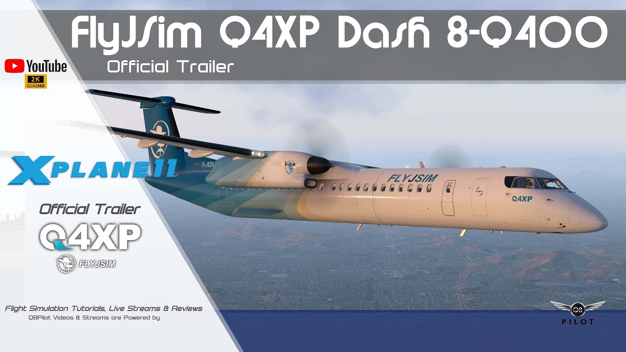 FlyJSim Q4XP | Official Trailer | X-Plane 11