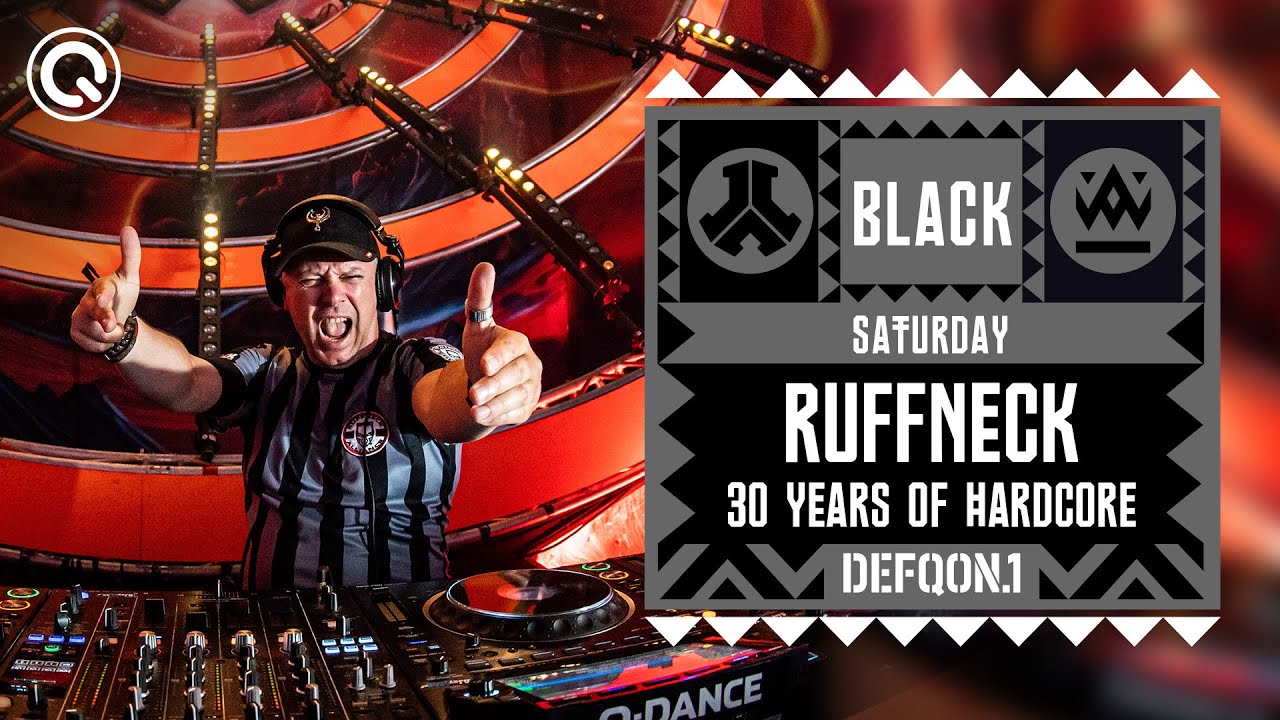 Ruffneck 30 Years Of Hardcore I Defqon.1 Weekend Festival 2023 I Saturday I BLACK