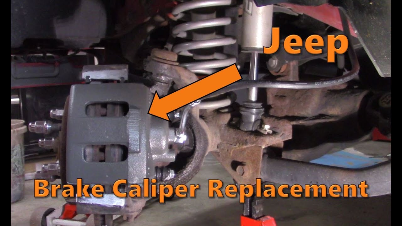 Jeep Front Brake Caliper Replacement | Jeep XJ