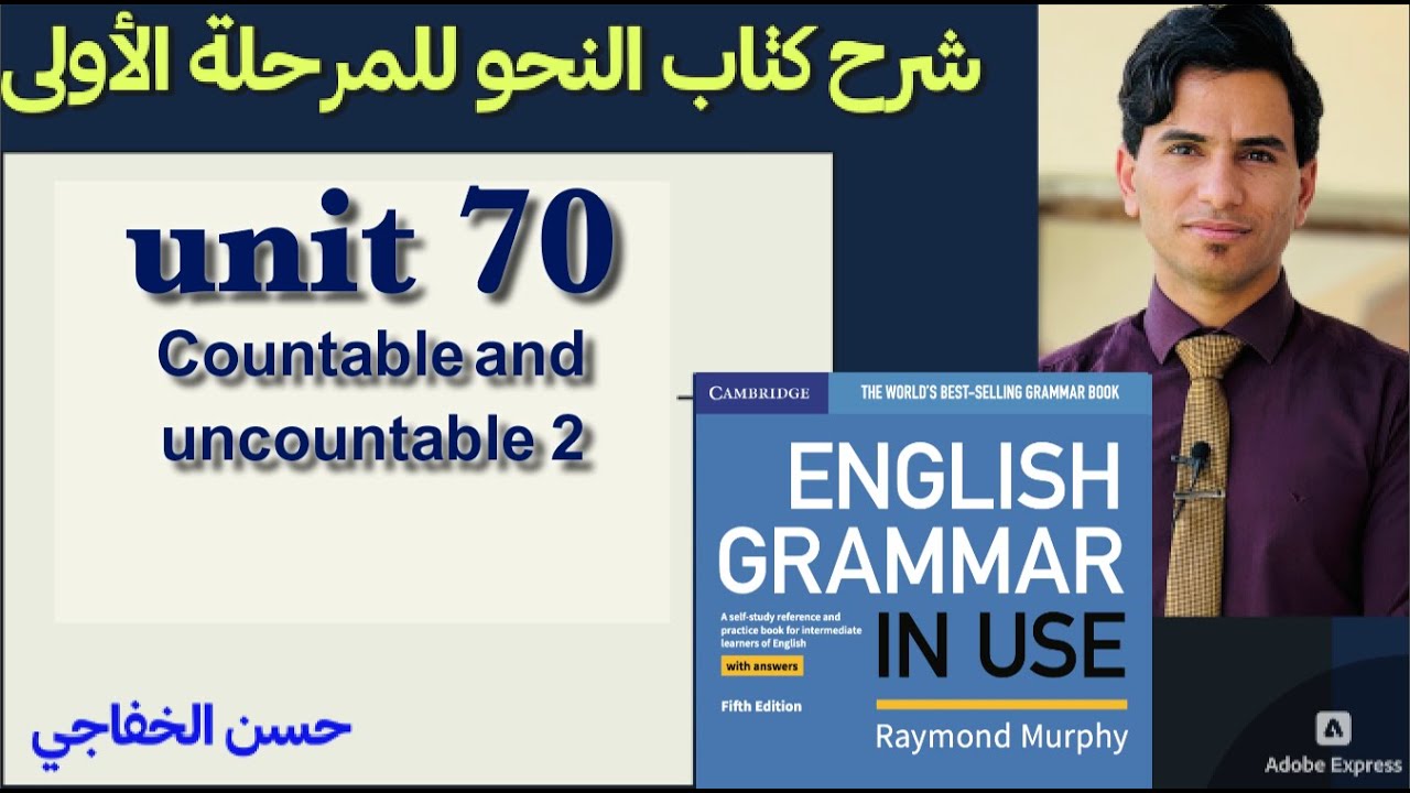 unit 70 : Countable and uncountable 2