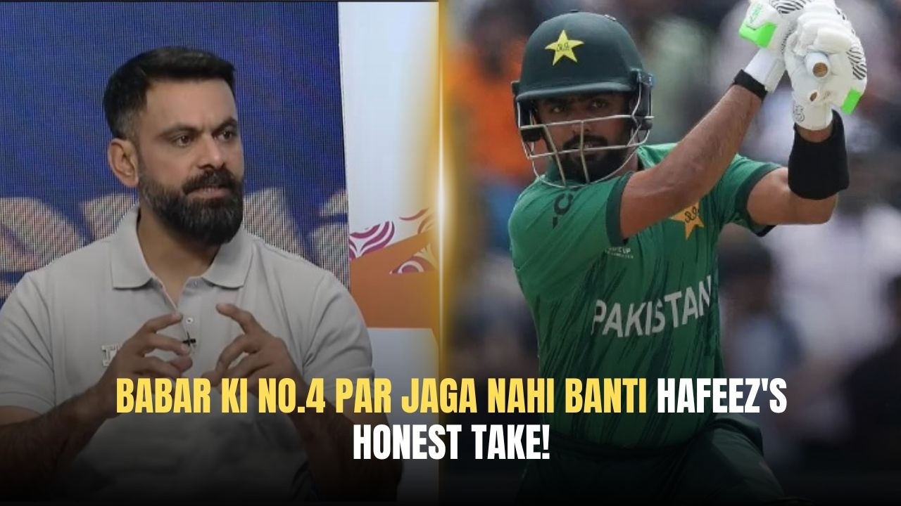 Babar Ki No.4 Par Jaga Nahi Banti | Hafeez’s Honest Take | Game On Hai | tapmad