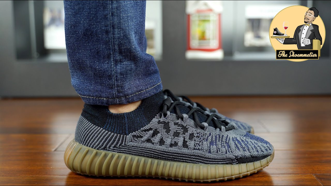 Самый удобный силуэт Yeezy на сегодняшний день! • adidas Yeezy Boost 350 v2 CMPCT «Slate Blue»