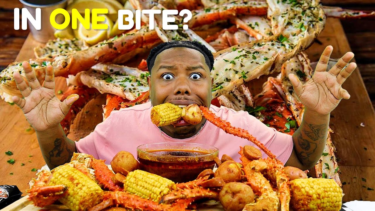 ЧЕЛЛЕНДЖ «ВАРНЫЕ МОРЕПРОДУКТЫ НА ОДИН УКУС» 😮