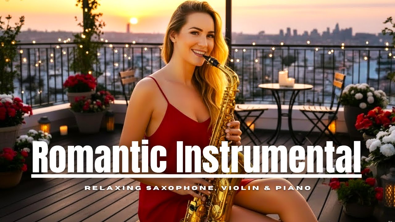 Relaxing Instrumental | Saxophone, Piano & Violin for Serenity and Focus