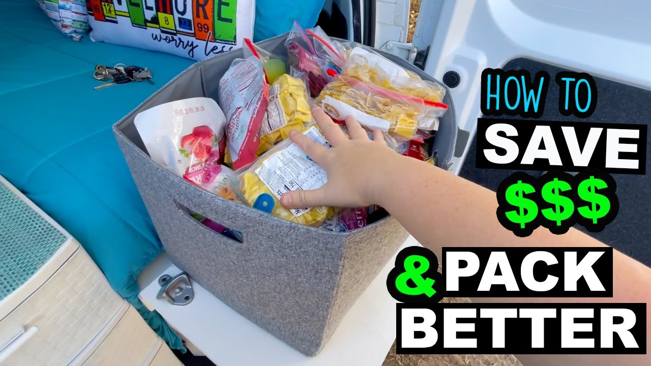 How To Save Money & Pack Better | Grocery Tips For Van Life