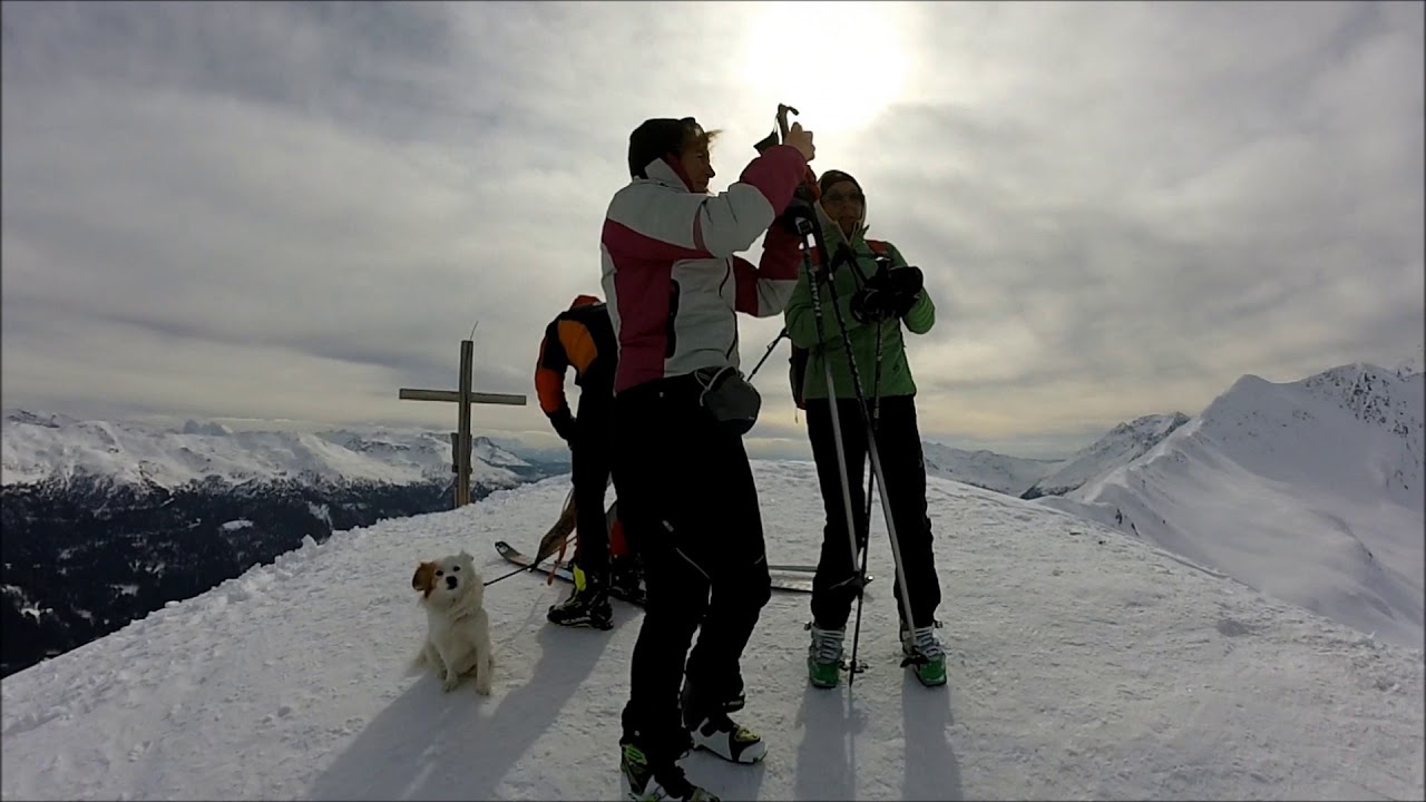 SEEBLSPITZE  2327m (Punta della Sciabola) val Sarentino 21-2-2018