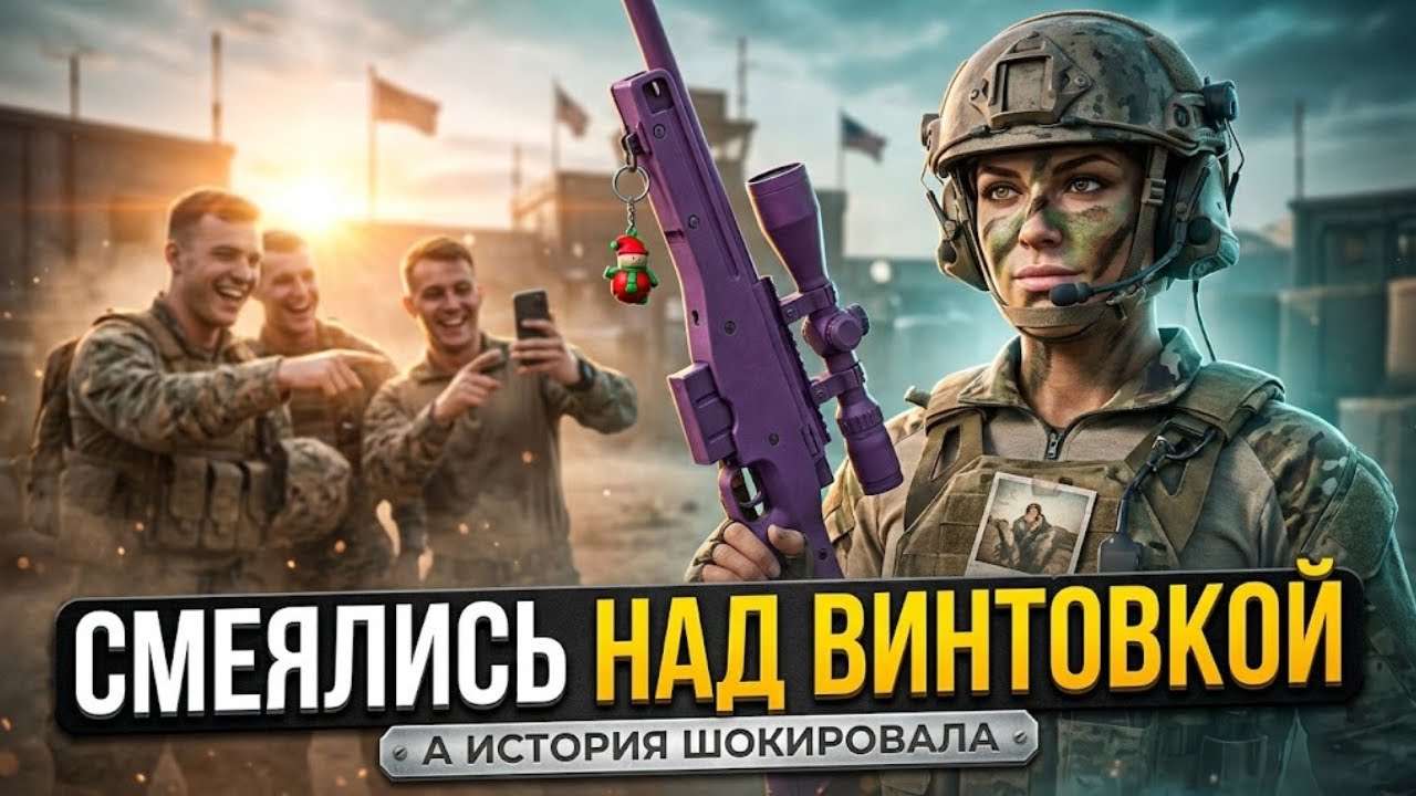 «Фиолетовая винтовка и брелок… смех закончился, когда они узнали её историю.»