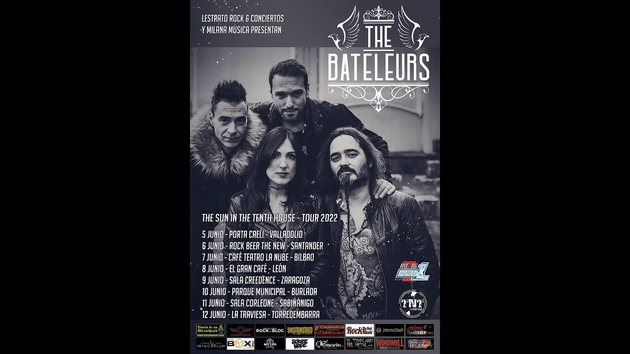 The Bateleurs Promo Tour Spain 2022 Lestrato Rock