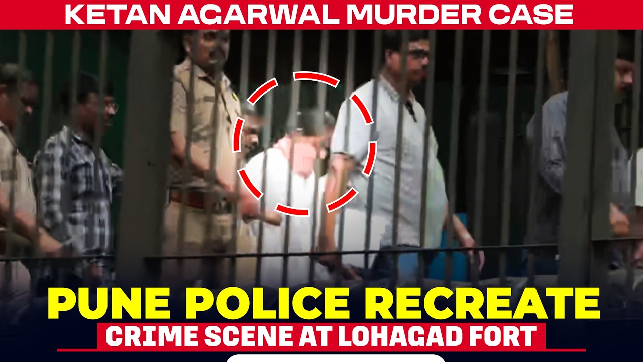 BREAKING NEWS: Ketan Agarwal Murder Case, Pune Police Recreate Crime Scene at Lohagad Fort | Siya