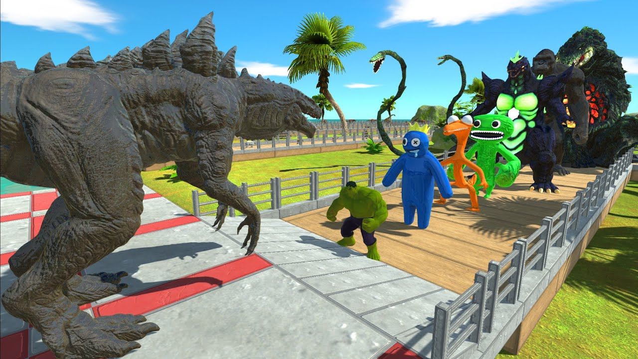 New Unit | Zilla Oasis Death Run - Animal Revolt Battle Simulator