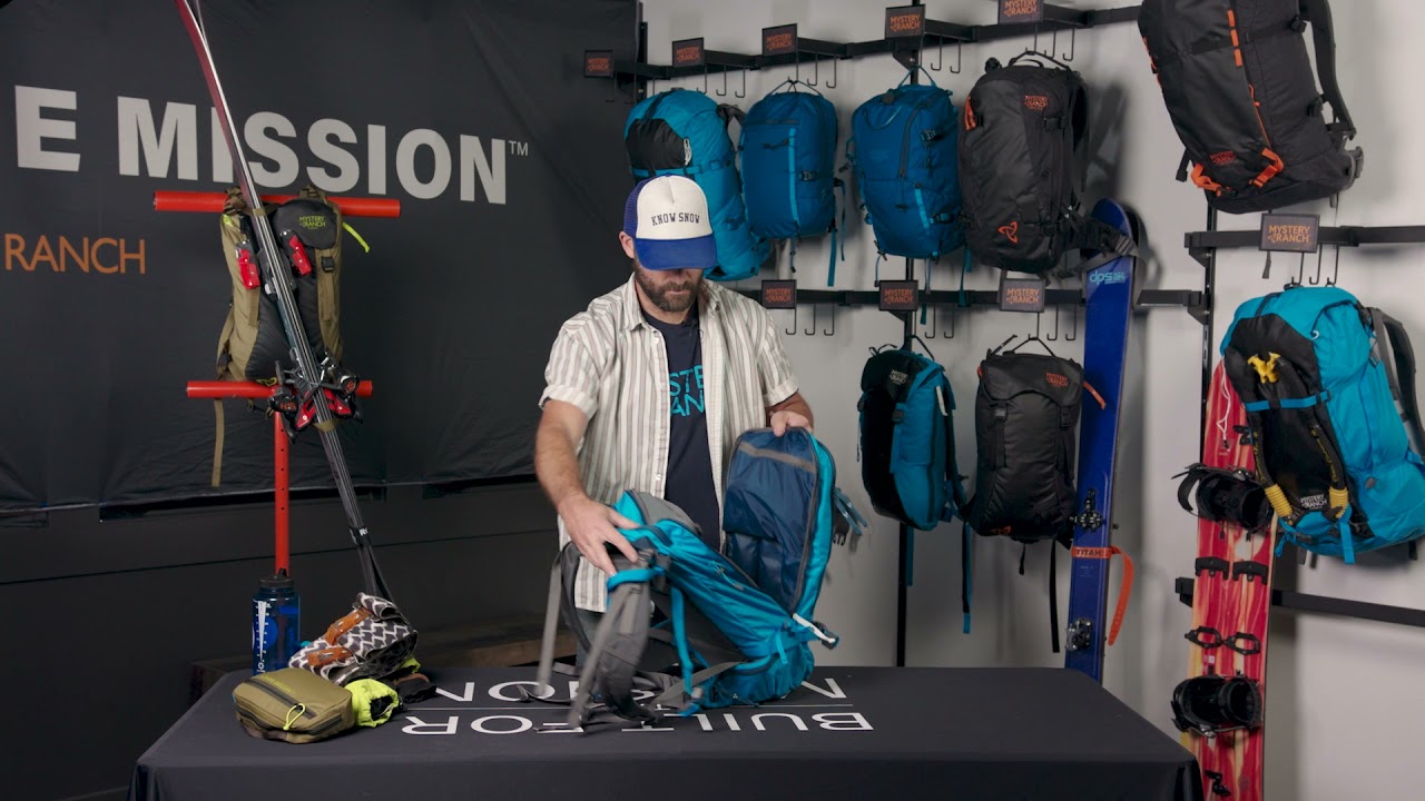 Ski and Snowboard Packs: D ROUTE, SADDLE PEAK, GALLATIN PEAK 40 | Product Video