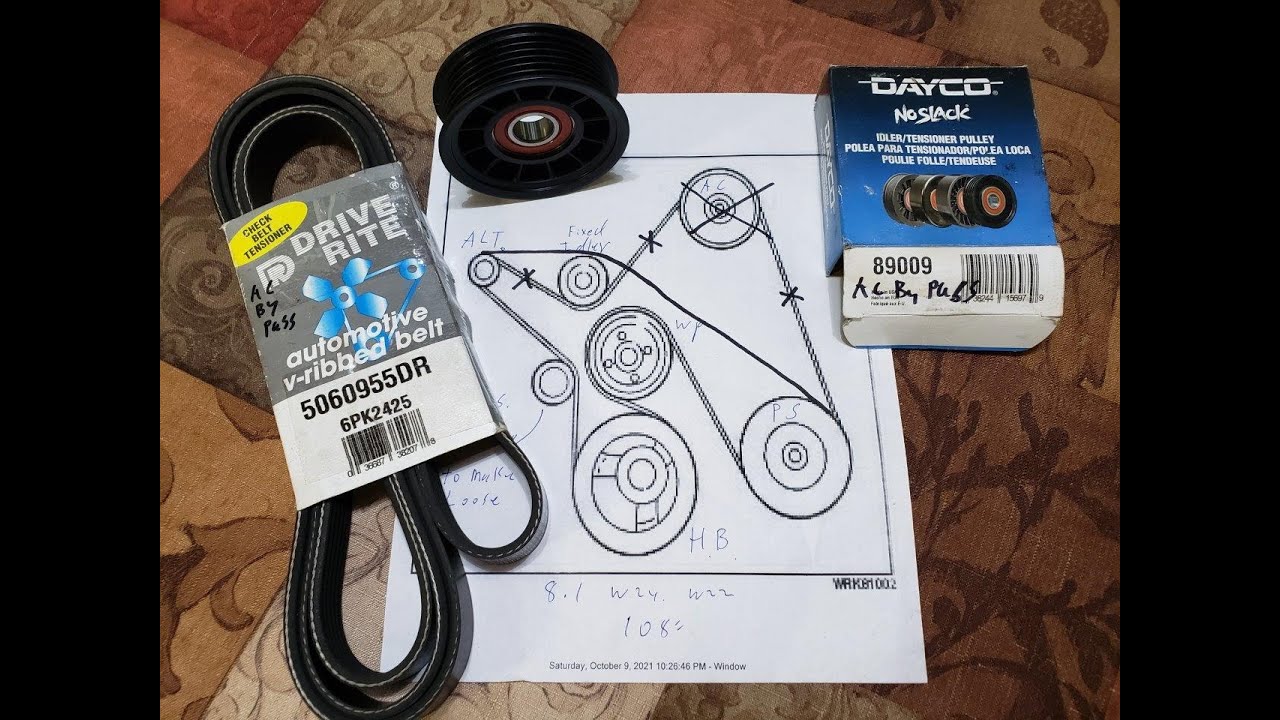 Workhorse 8.1 Vortec Owners How to Install a Air conditioner Bypass So Your Not Left Stranded.