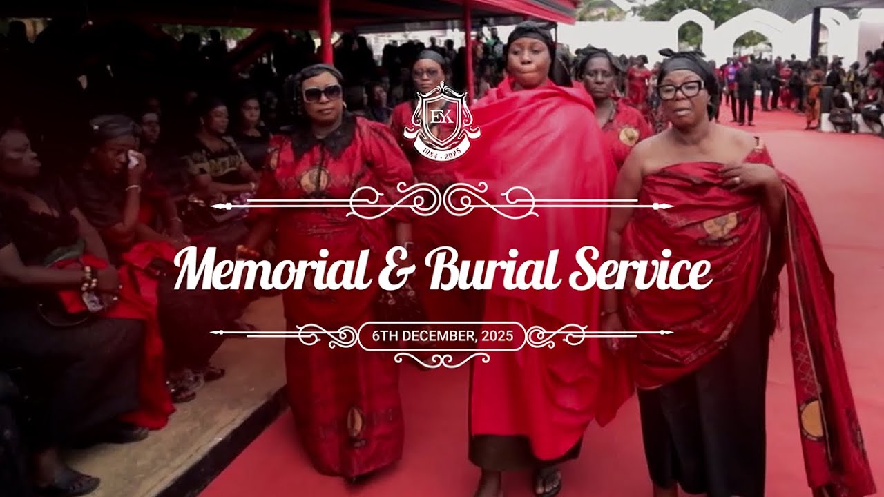 Final Farewell to Hon. Ernest Yaw Kumi | Full Funeral Ceremony | Full Video